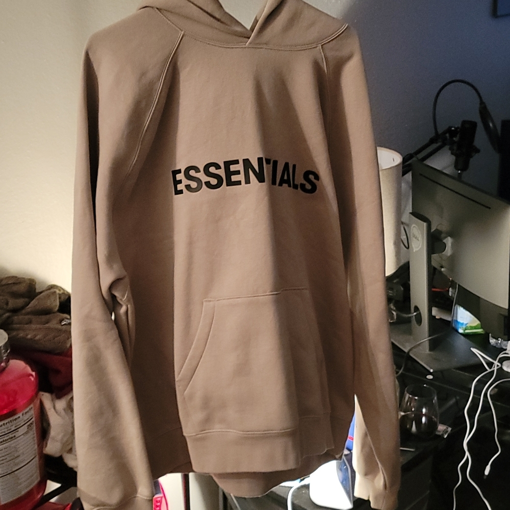 Khaki Brown Hoodie  - Brand New